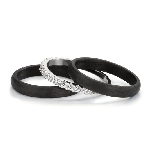Ring set 375/9 K vitguld, Kol