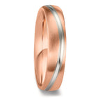 Partnerring 750/18 K vitguld, 750/18 K rött guld