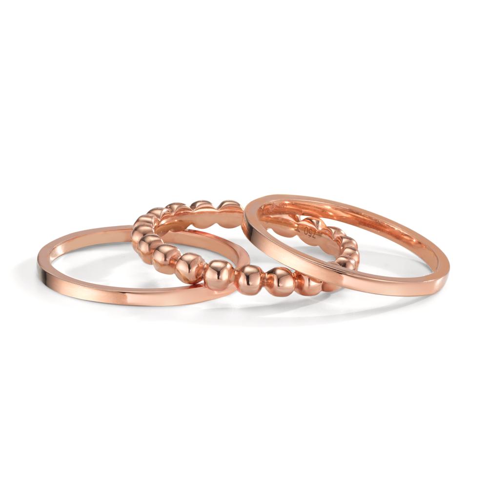 Ring set 750/18 K rött guld