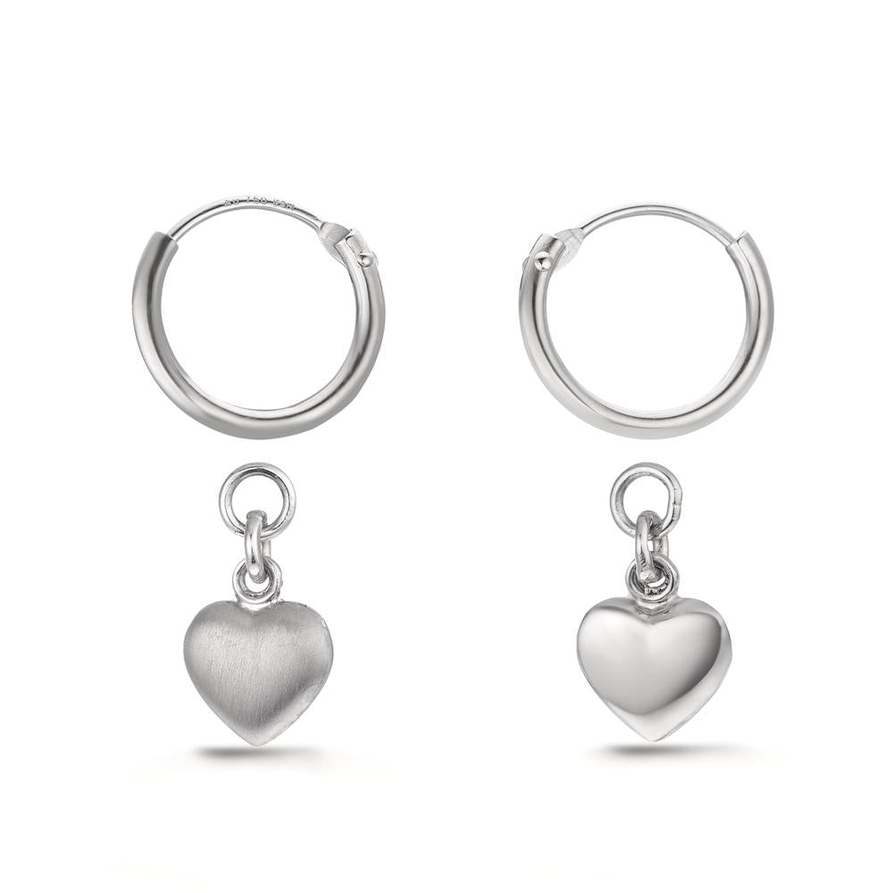 Kreol med krok Silver Hjärta