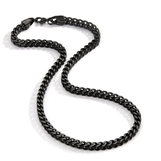 Collier rostfritt stål svart IP-belagd 50 cm