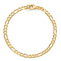 Armband 585/14 K gult guld 20 cm