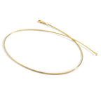 Collier 585/14 K gult guld 50 cm