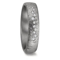 Partnerring 999 Tantal diamant 0.104 ct, 12 stenar, w-si