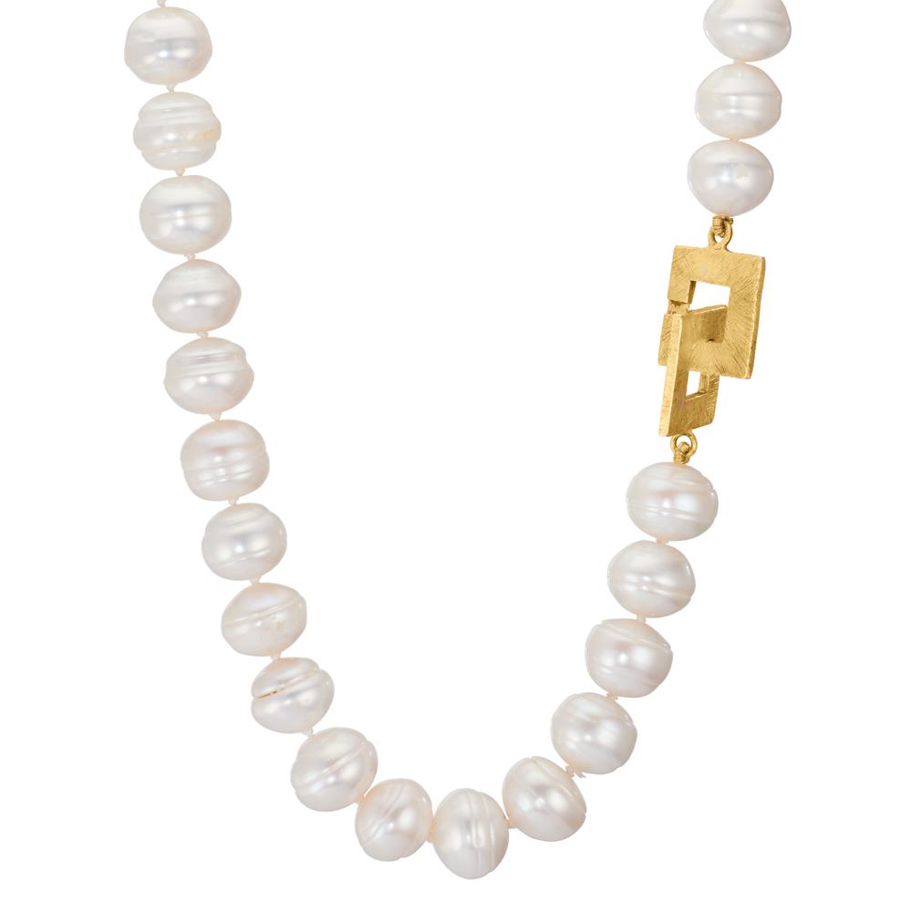 Collier Silver Sötvattensodlad pärla 10-10.5 mm 52 cm