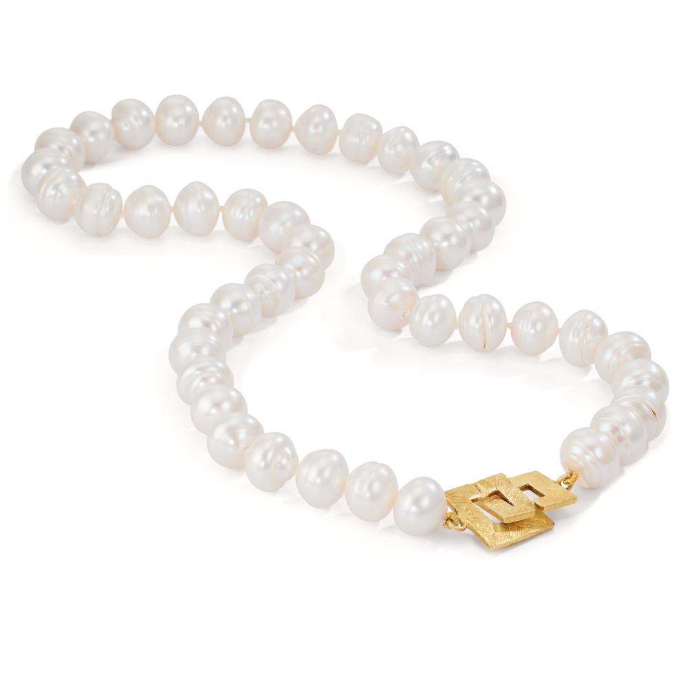 Collier Silver Sötvattensodlad pärla 10-10.5 mm 52 cm