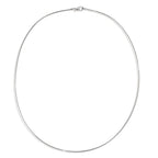 Collier Silver rodiumpläterad 45 cm