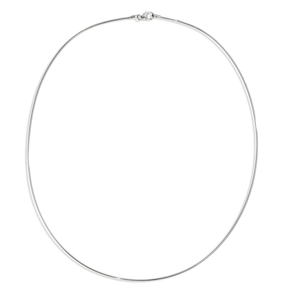 Collier Silver rodiumpläterad 45 cm