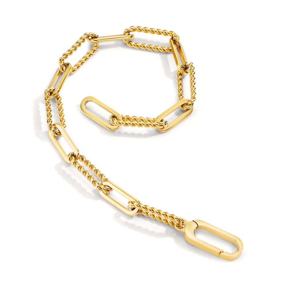 Armband rostfritt stål gul IP-belagd 19.5 cm