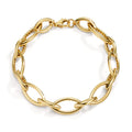 Armband 375/9 K gult guld 20 cm