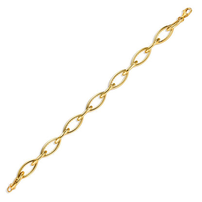 Armband 375/9 K gult guld 20 cm