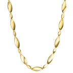 Collier 375/9 K gult guld 45 cm