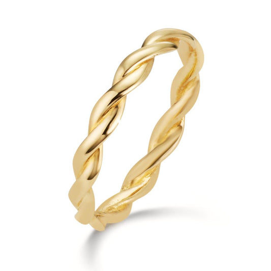 Finger ring 585/14 K gult guld