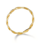 Finger ring 585/14 K gult guld