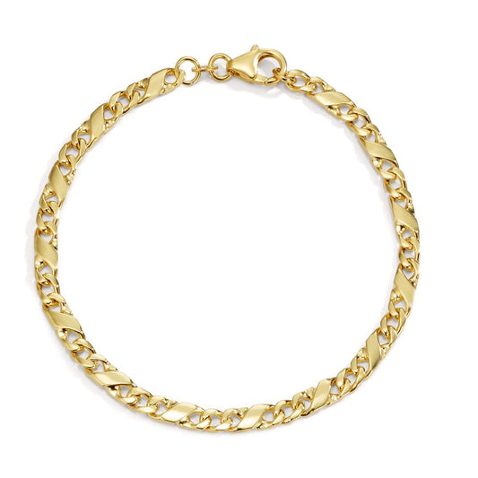 Armband 585/14 K gult guld 19 cm