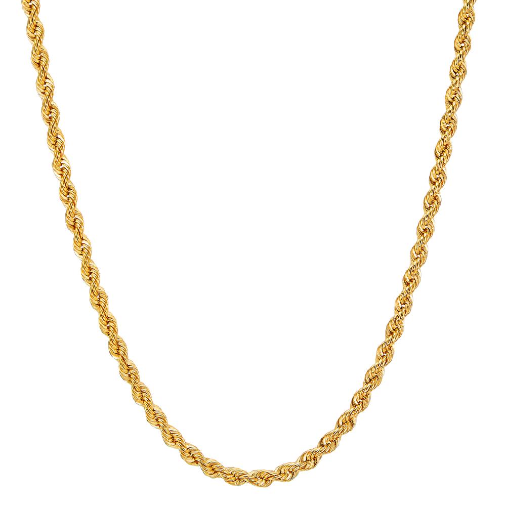 Collier 585/14 K gult guld 42 cm Ø2 mm