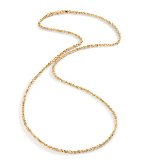Collier 585/14 K gult guld 42 cm Ø2 mm