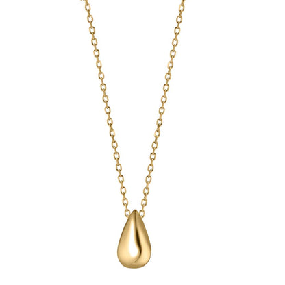 Collier Silver gul guldpläterad 42-45 cm