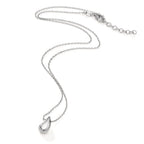 Collier Silver rodiumpläterad 42-45 cm