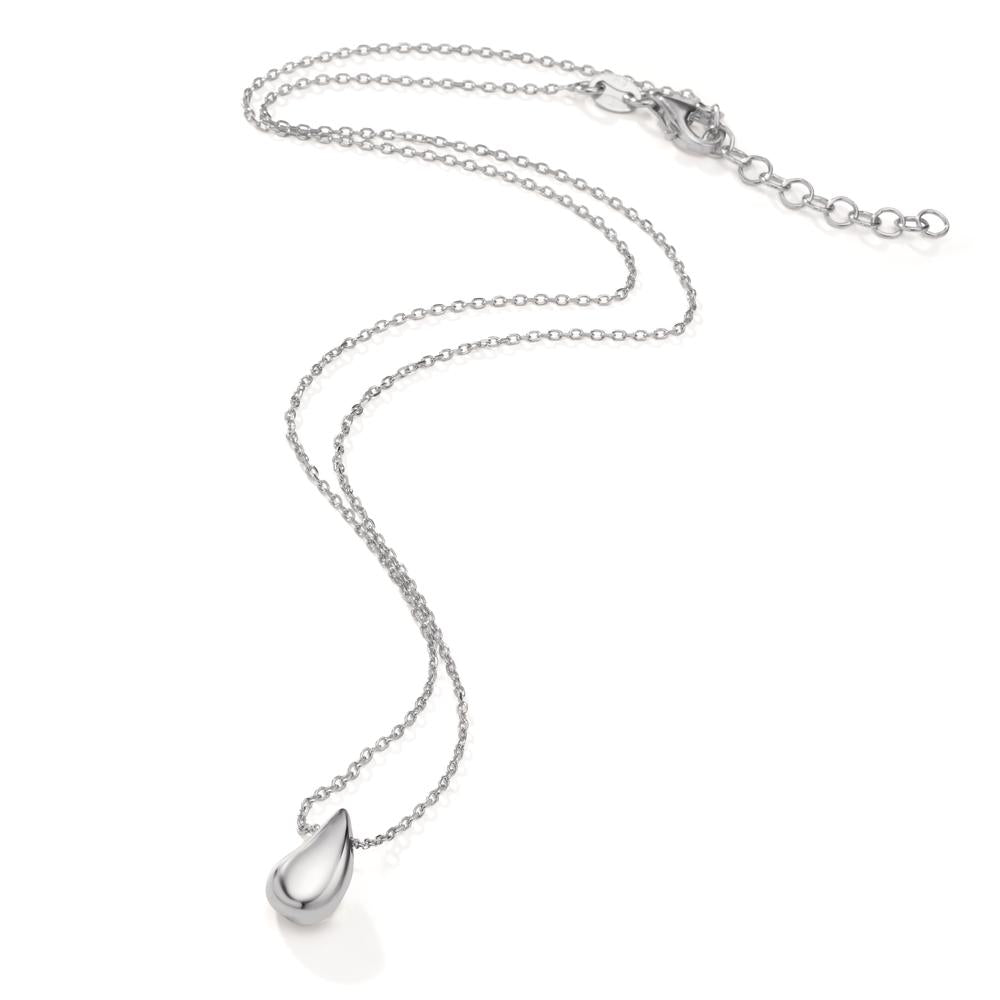 Collier Silver rodiumpläterad 42-45 cm
