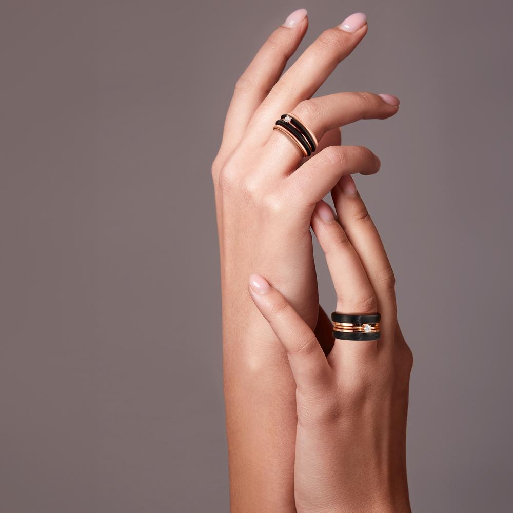 Ring set diamant