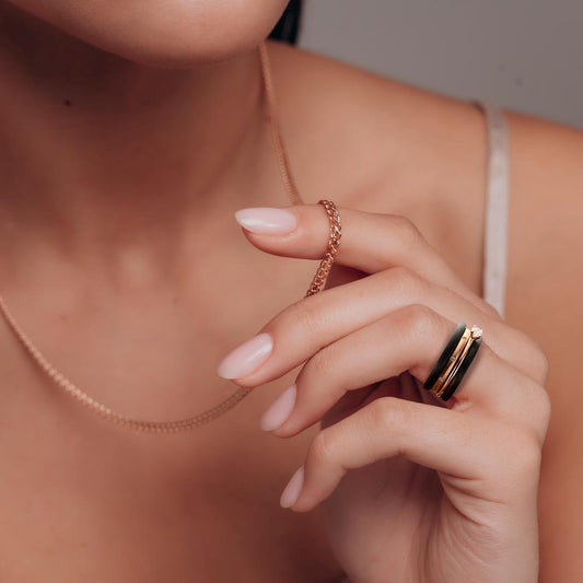 Ring set diamant