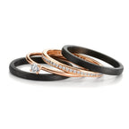 Ring set diamant