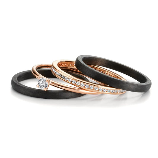 Ring set diamant