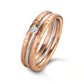 Ring set diamant