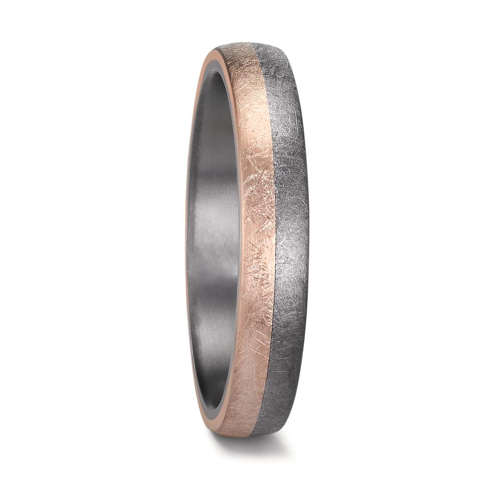 Partnerring 999 Tantal, 585/14 K roséguld