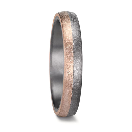 Partnerring 999 Tantal, 585/14 K roséguld