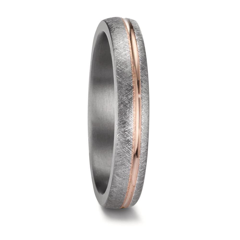 Partnerring 999 Tantal, 585/14 K roséguld