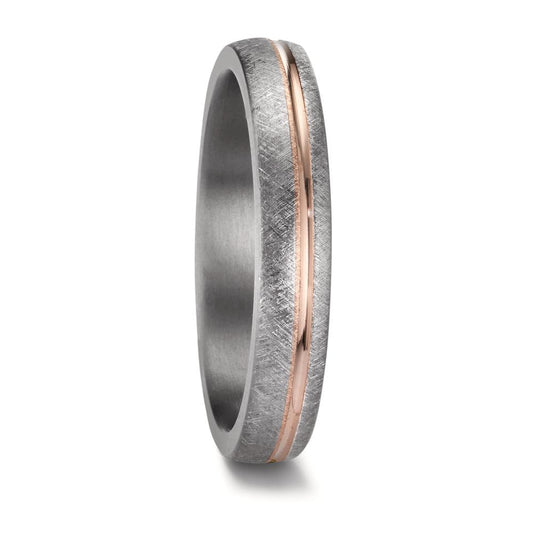Partnerring 999 Tantal, 585/14 K roséguld