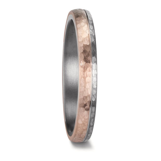 Partnerring 999 Tantal, 585/14 K roséguld