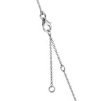 Collier 750/18 K vitguld topas 1.31 ct, 12 stenar, London Blå Topas 0.41 ct, 3 stenar, kvarts 0.06 ct, 2 stenar, Rosenkvarts 0.19 ct, 4 stenar 40-45 cm