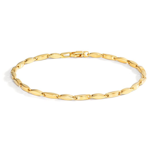 Armband 750/18 K gult guld 19 cm