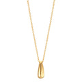 Collier Silver gul guldpläterad 40-44 cm
