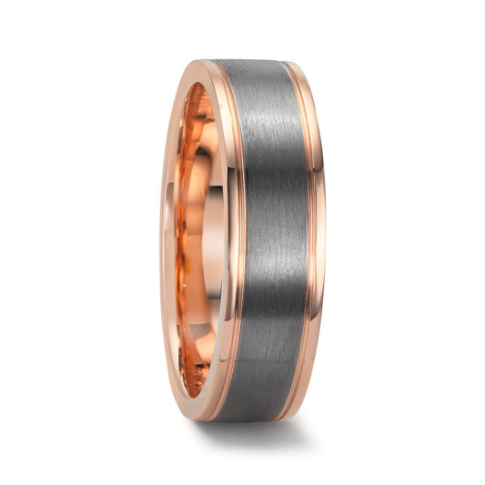 Partnerring 585/14 K rött guld, 999 Tantal
