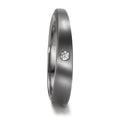 Partnerring 999 Tantal diamant 0.03 ct, w-si