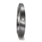 Partnerring 999 Tantal diamant 0.03 ct, w-si