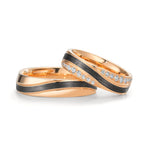 Partnerring 585/14 K roséguld, Kol