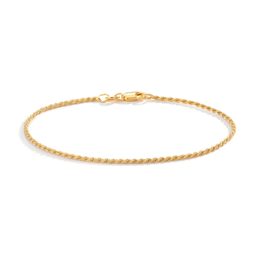 Armband Silver gul guldpläterad 18 cm Ø1.4 mm