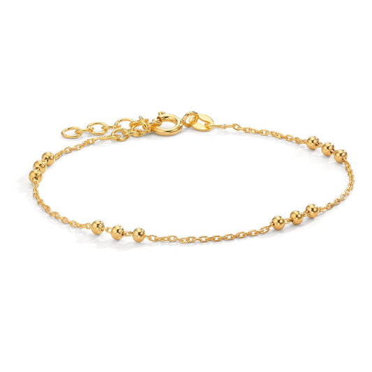 Armband Silver gul guldpläterad 16-19 cm