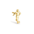Örhängen 1 st 375/9 K gult guld Fotboll