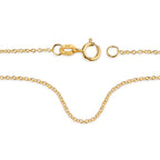 Halsband 375/9 K gult guld