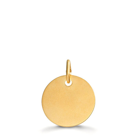 Gravyrhänge 375/9 K gult guld Ø12 mm
