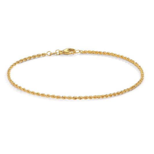 Armband 750/18 K gult guld 17 cm