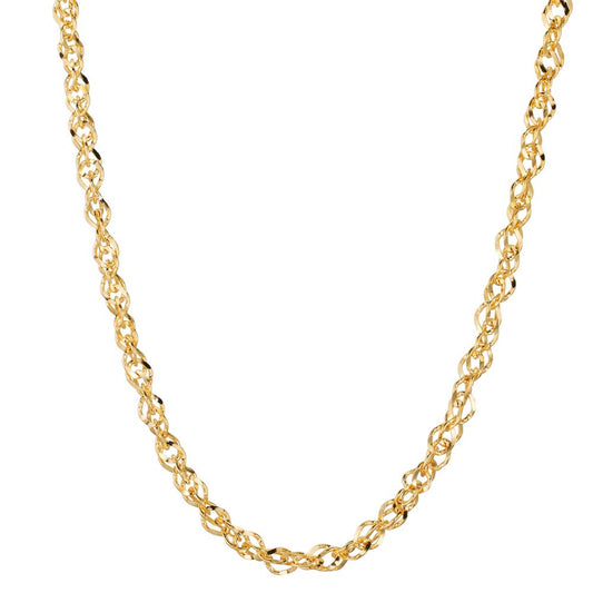 Collier 585/14 K gult guld 42 cm