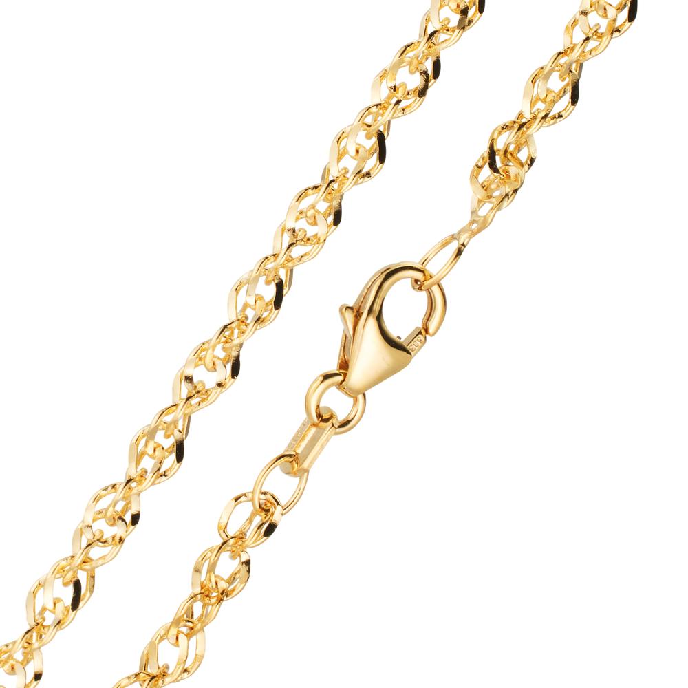Collier 585/14 K gult guld 42 cm