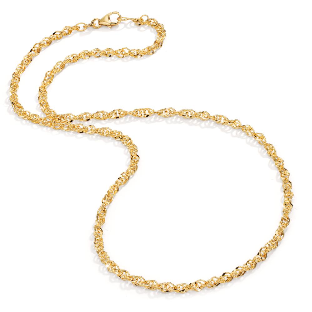 Collier 585/14 K gult guld 60 cm